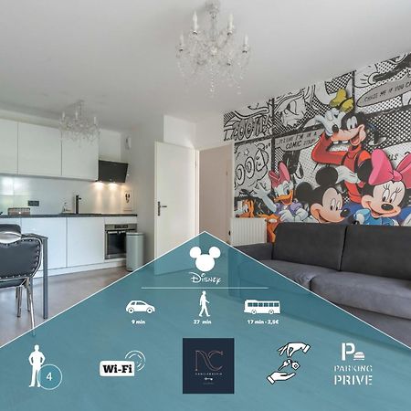 Disneyland-Paris 4Pers,Wifi, Parking Chessy  Ngoại thất bức ảnh