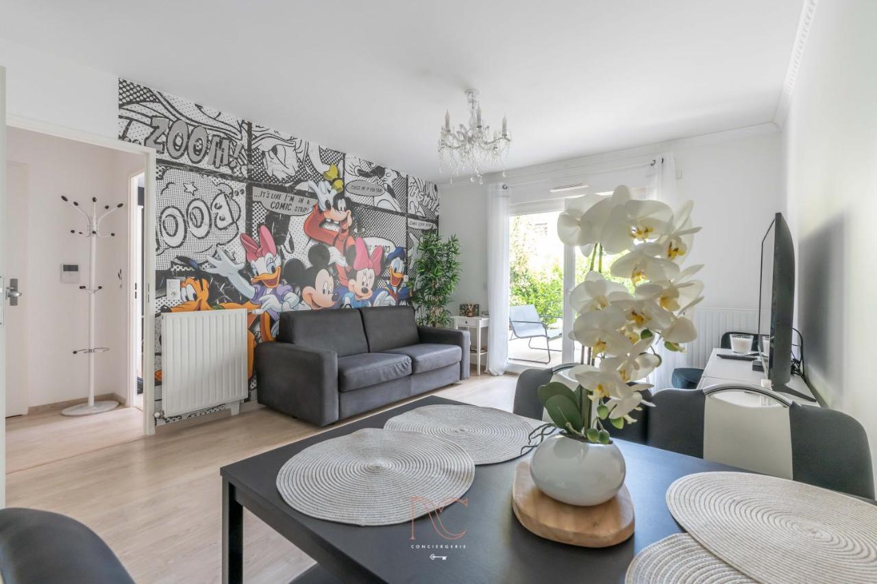 Disneyland-Paris 4Pers,Wifi, Parking Chessy  Ngoại thất bức ảnh